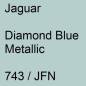 Preview: Jaguar, Diamond Blue Metallic, 743 / JFN.